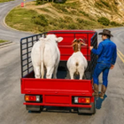 Animal Transport Farm Game 3D