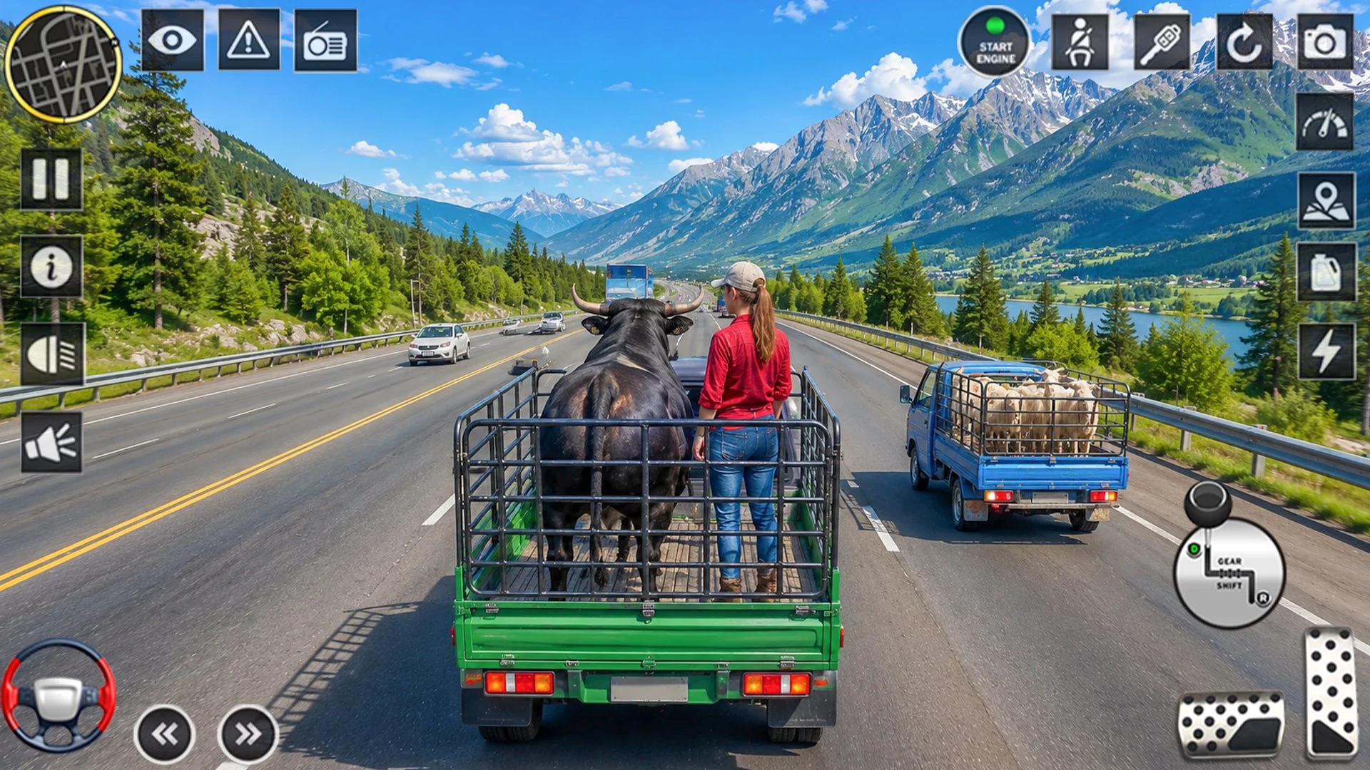 Animal Transport Farm Game 3D screenshot